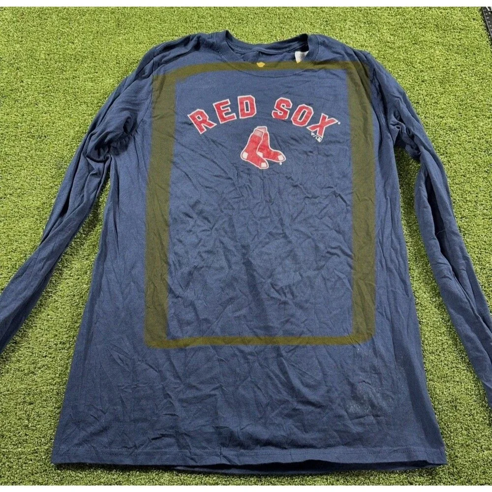 Fanatics MLB Men’s Boston Red Sox Long Sleeve T Shirt M NWOT